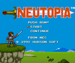 Neutopia (USA) Screenshot